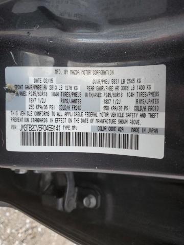Photo 10 from auction – 2015 MAZDA CX-9 TOURI with VIN JM3TB2CV6F0459141