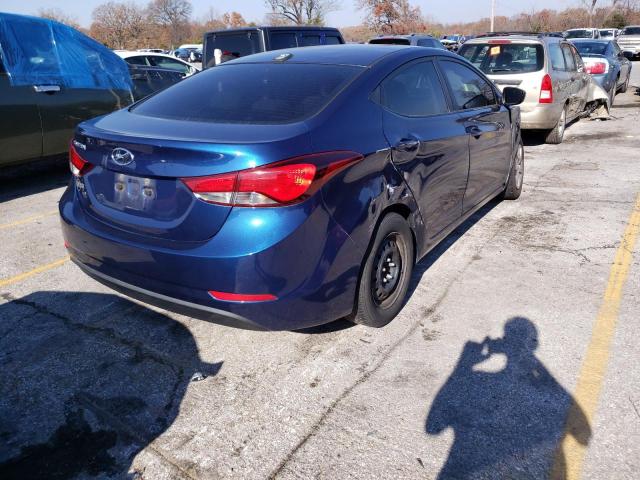 Photo 4 from auction – 2016 HYUNDAI ELANTRA SE with VIN 5NPDH4AE3GH737203
