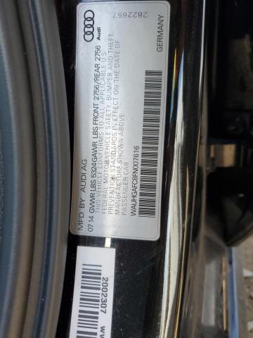 Photo 10 from auction – 2015 AUDI A6 PRESTIG with VIN WAUHGAFC8FN007616