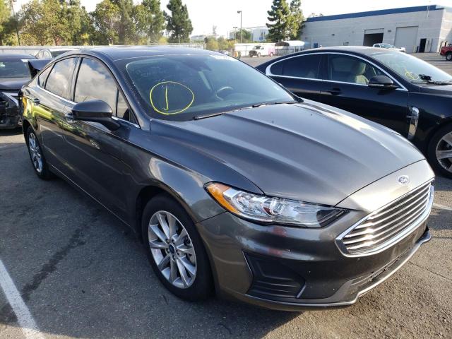 FORD FUSION SE 2019 with VIN 3FA6P0LU3KR200772 - Photo from auction