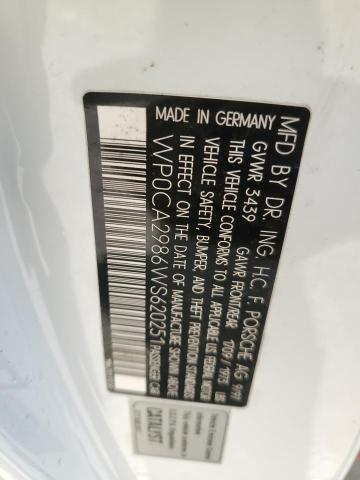 Photo 10 from auction – 1998 PORSCHE BOXSTER with VIN WP0CA2986WS620251