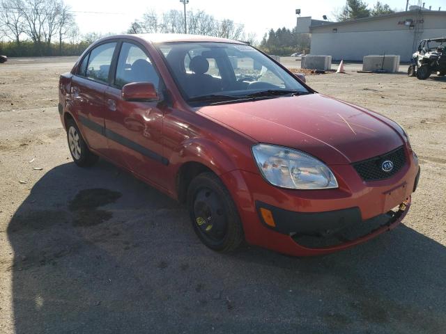 KIA RIO 2009 with VIN KNADE223X96552408 - Photo from auction