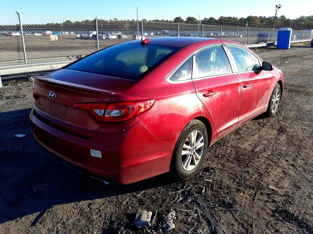 Photo 4 from auction – 2016 HYUNDAI SONATA SE with VIN 5NPE24AF3GH348320