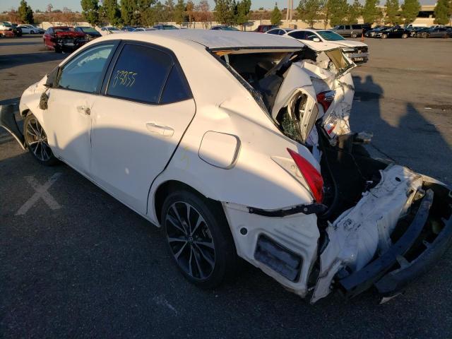 Photo 3 from auction – 2017 TOYOTA COROLLA with VIN 5YFBURHE3HP597289