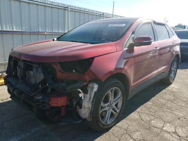 Photo 2 from auction – 2016 FORD EDGE TITAN with VIN 2FMPK4K89GBB15252
