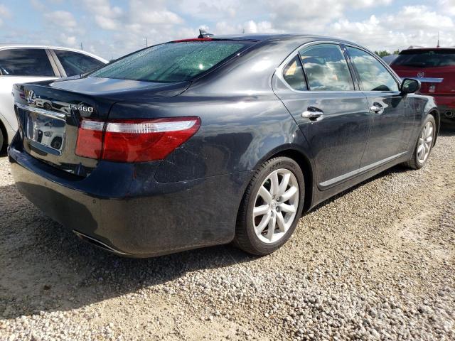 Photo 4 from auction – 2007 LEXUS LS 460 with VIN JTHBL46F275007921