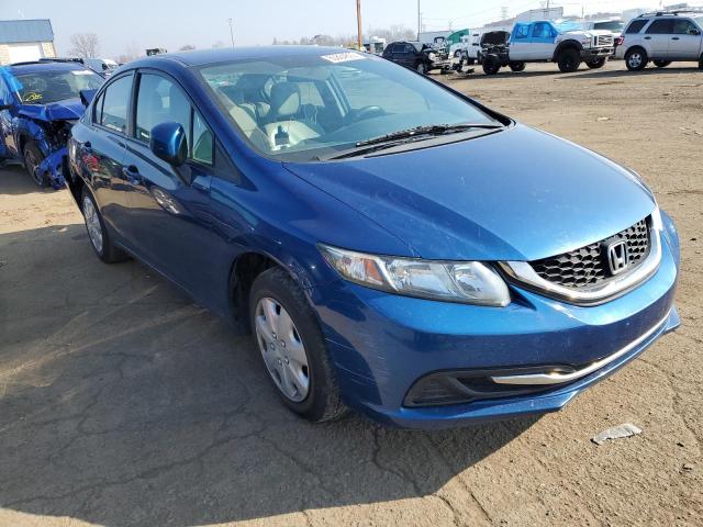 HONDA CIVIC LX 2013 with VIN 19XFB2F5XDE011782 - Photo from auction
