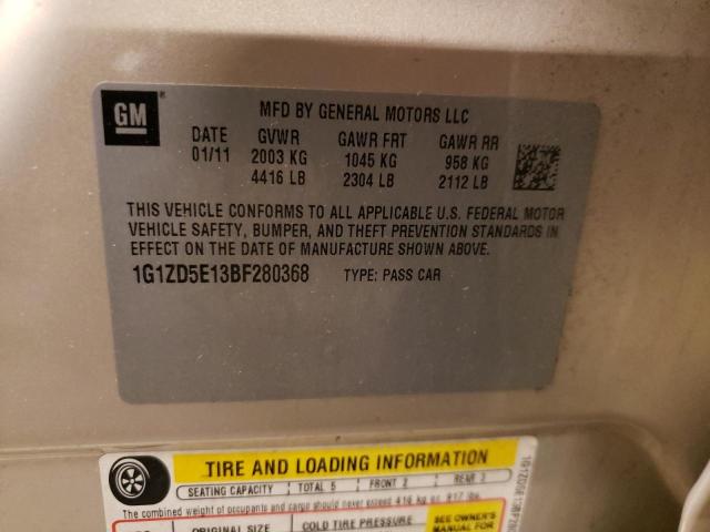 Photo 10 from auction – 2011 CHEVROLET MALIBU 2LT with VIN 1G1ZD5E13BF280368
