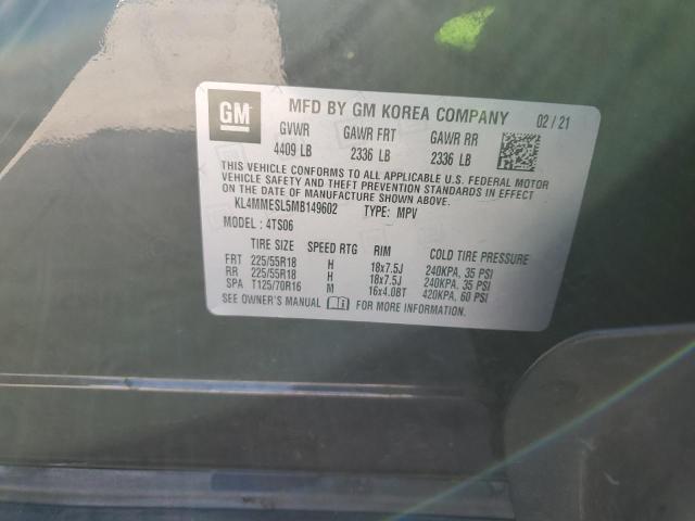 Photo 10 from auction – 2021 BUICK ENCORE GX with VIN KL4MMESL5MB149602