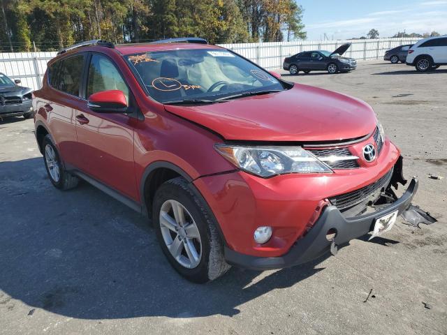 TOYOTA RAV4 XLE 2014 with VIN JTMWFREV8EJ021777 - Photo from auction
