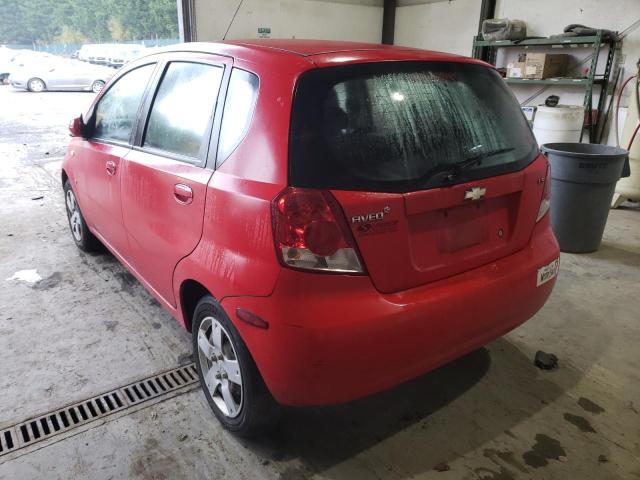 Zdjęcie 3 z aukcji – 2008 CHEVROLET AVEO BASE z VIN KL1TD66698B003857