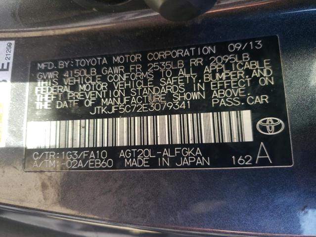 Photo 10 from auction – 2014 TOYOTA SCION TC with VIN JTKJF5C72E3079341