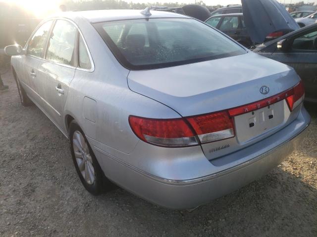 Photo 3 from auction – 2009 HYUNDAI AZERA GLS with VIN KMHFC46D99A363872