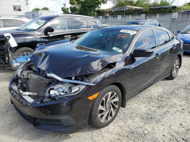 Photo 2 from auction – 2018 HONDA CIVIC EX with VIN 19XFC2F74JE029236
