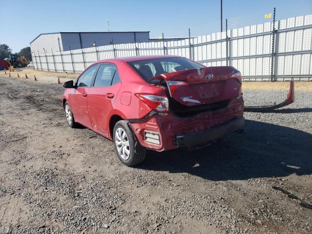 Photo 3 from auction – 2014 TOYOTA COROLLA L with VIN 2T1BURHEXEC147571