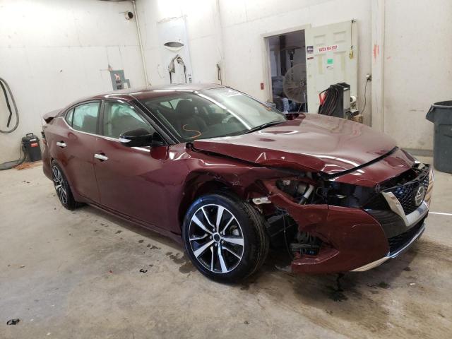 Photo 1 from auction – 2021 NISSAN MAXIMA SV with VIN 1N4AA6CVXMC502634