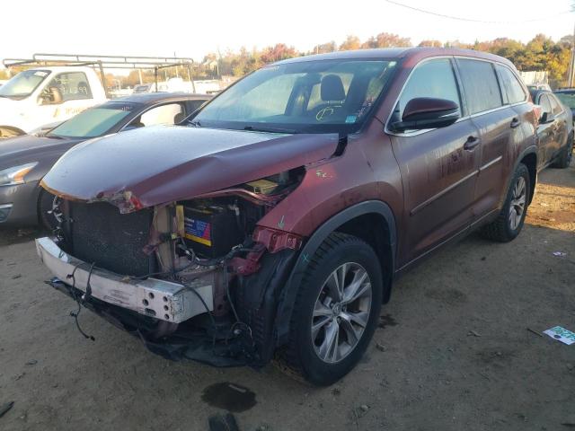 Photo 2 from auction – 2014 TOYOTA HIGHLANDER with VIN 5TDBKRFH5ES006613