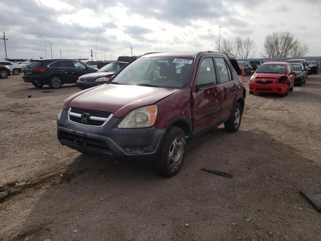 Photo 2 from auction – 2002 HONDA CR-V LX with VIN JHLRD78432C023322