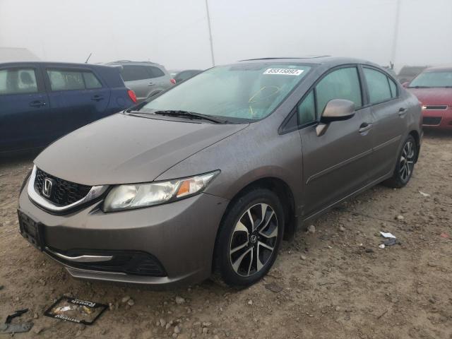 Photo 2 from auction – 2013 HONDA CIVIC EX with VIN 19XFB2F85DE003213