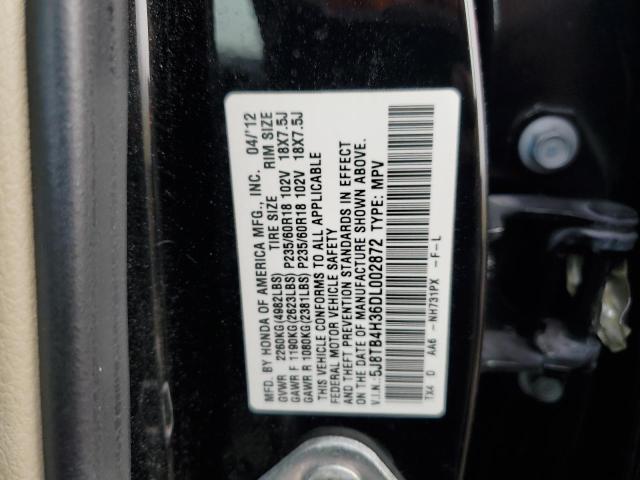 Photo 10 from auction – 2013 ACURA RDX with VIN 5J8TB4H36DL002872