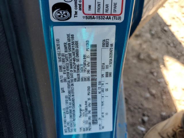 Photo 10 from auction – 2014 FORD FIESTA SE with VIN 3FADP4BJ4EM156188