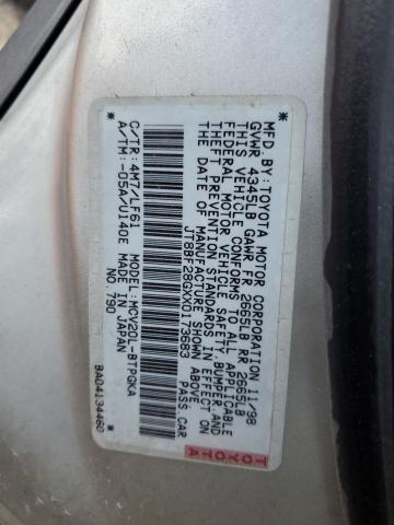 Photo 10 from auction – 1999 LEXUS ES 300 with VIN JT8BF28GXX0173683