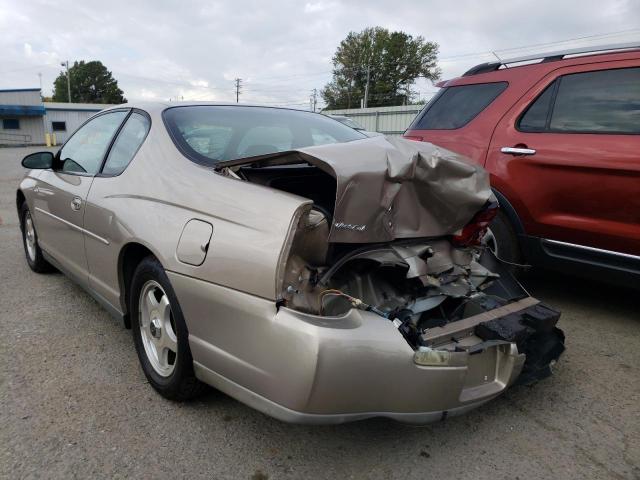 Photo 3 from auction – 2003 CHEVROLET MONTE CARL with VIN 2G1WW12E539342358