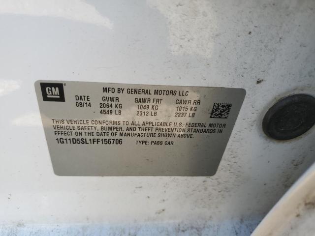 Photo 10 from auction – 2015 CHEVROLET MALIBU 2LT with VIN 1G11D5SL1FF156706