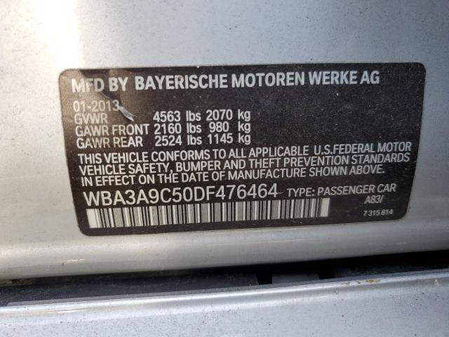 Photo 10 from auction – 2013 BMW 335 I with VIN WBA3A9C50DF476464