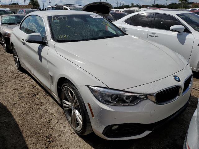 BMW 430I 2017 with VIN WBA4U7C32H5H20290 - Photo from auction