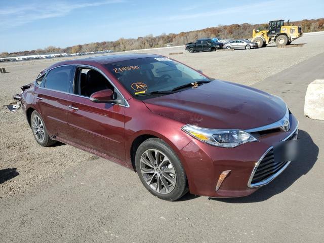 TOYOTA AVALON XLE 2016 with VIN 4T1BK1EB2GU214330 - Photo from auction