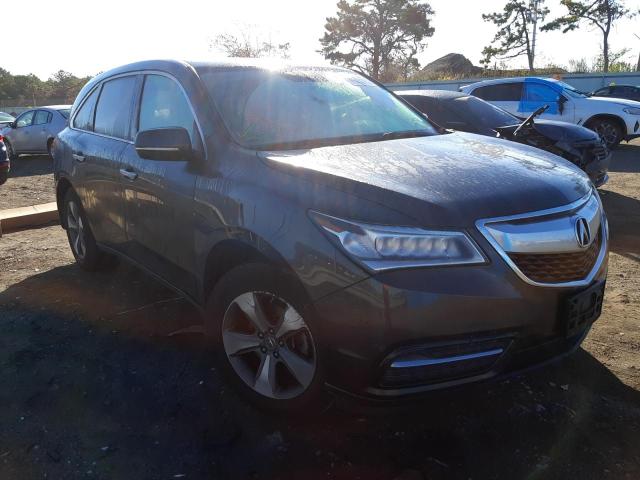 ACURA MDX 2014 with VIN 5FRYD4H21EB009463 - Photo from auction