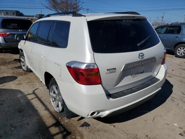 Photo 3 from auction – 2008 TOYOTA HIGHLANDER with VIN JTEDS41A782024432