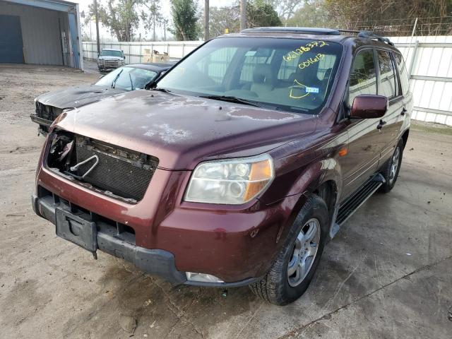 Photo 2 from auction – 2007 HONDA PILOT EXL with VIN 5FNYF28527B001613