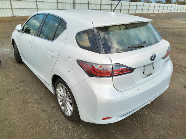 Photo 3 from auction – 2012 LEXUS CT 200 with VIN JTHKD5BH6C2083826