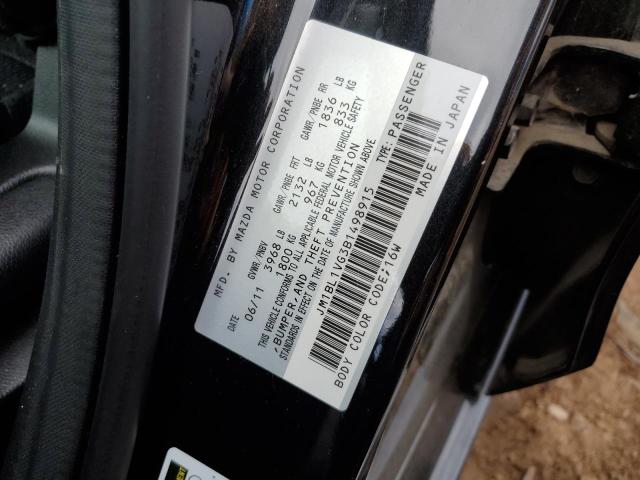 Photo 10 from auction – 2011 MAZDA 3 I with VIN JM1BL1VG3B1498915