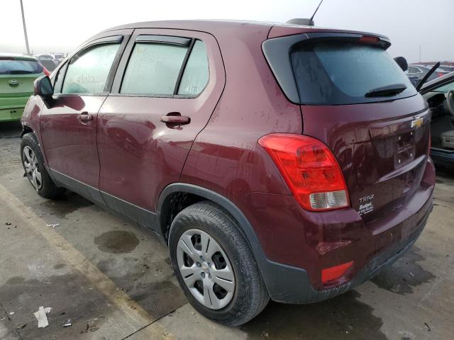 Photo 3 from auction – 2017 CHEVROLET TRAX LS with VIN 3GNCJKSB1HL269098