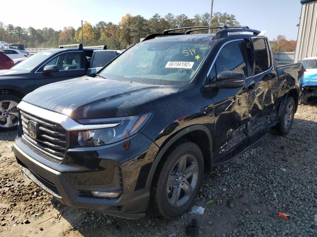 Photo 2 from auction – 2022 HONDA RIDGELINE with VIN 5FPYK3F51NB001059
