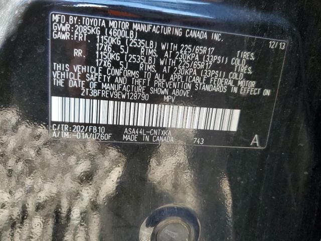 Photo 10 from auction – 2014 TOYOTA RAV4 LE with VIN 2T3BFREV9EW128790