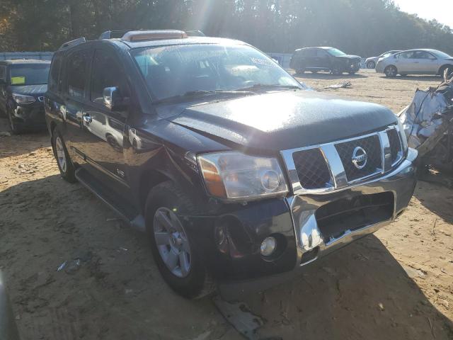NISSAN ARMADA SE 2007 with VIN 5N1BA08A77N716552 - Photo from auction