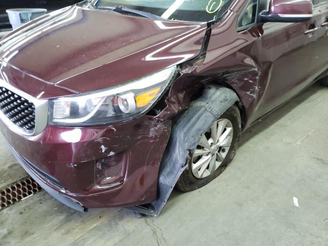 Photo 9 from auction – 2015 KIA SEDONA LX with VIN KNDMB5C13F6033626