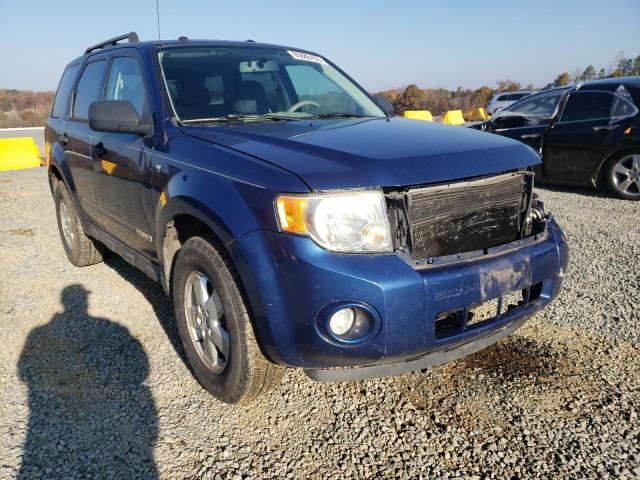 FORD ESCAPE XLT 2008 with VIN 1FMCU03158KE51037 - Photo from auction