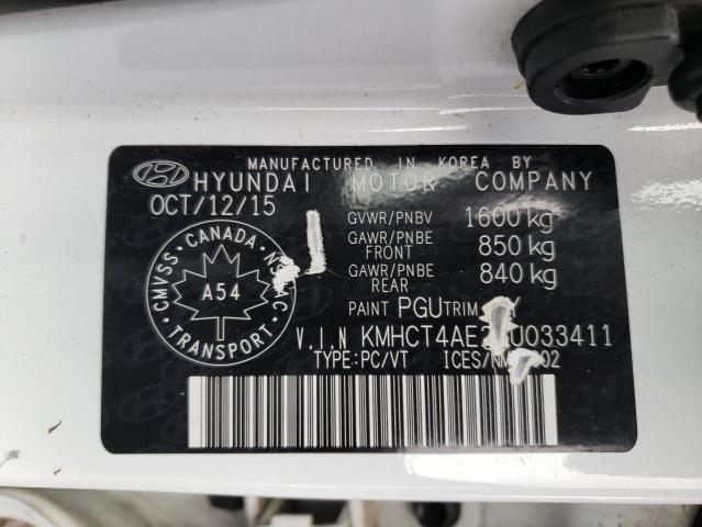 Photo 10 from auction – 2016 HYUNDAI ACCENT SE with VIN KMHCT4AE2GU033411