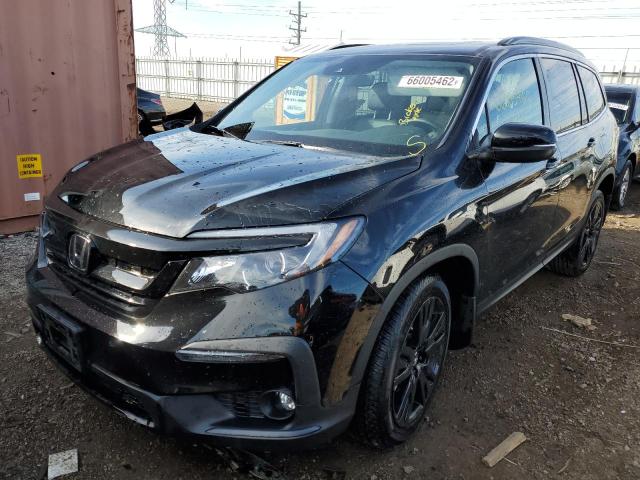 Photo 2 from auction – 2021 HONDA PILOT SE with VIN 5FNYF6H2XMB099282