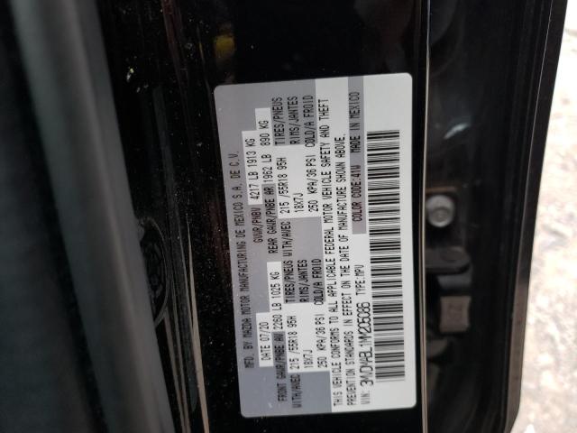 Photo 10 from auction – 2021 MAZDA CX-30 SELE with VIN 3MVDMABL1MM205086