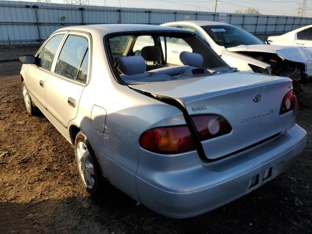 Photo 3 from auction – 2001 TOYOTA COROLLA CE with VIN 1NXBR12E11Z541609
