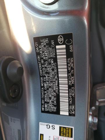 Photo 10 from auction – 2021 TOYOTA COROLLA LE with VIN JTDEPMAE2MJ185915