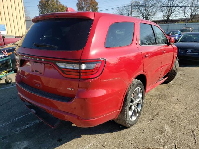 Foto 4 de la subasta – 2020 DODGE DURANGO GT con VIN 1C4RDJDG5LC260633