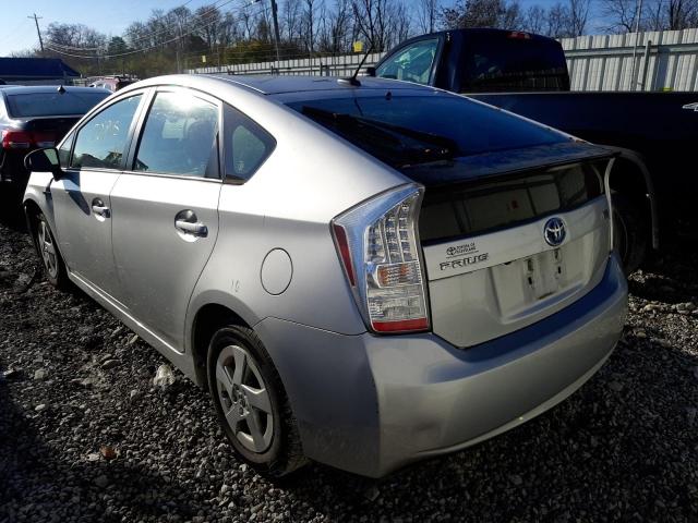 Photo 3 from auction – 2010 TOYOTA PRIUS with VIN JTDKN3DU1A5177685