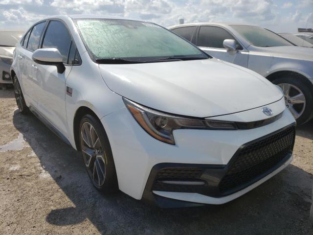 TOYOTA COROLLA SE 2020 with VIN 5YFS4RCE8LP027630 - Photo from auction